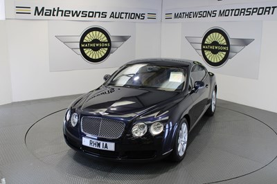 Lot 714 - 2004 BENTLEY CONTINENTAL GT AUTO