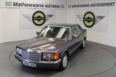 Lot 640 - 1991 MERCEDES 420 SE AUTO