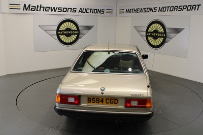 Lot 652 - 1985 BMW 735 I SE AUTO