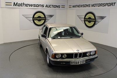 Lot 652 - 1985 BMW 735 I SE AUTO