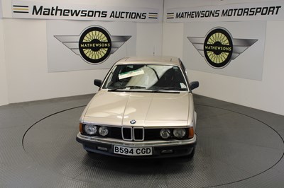 Lot 652 - 1985 BMW 735 I SE AUTO