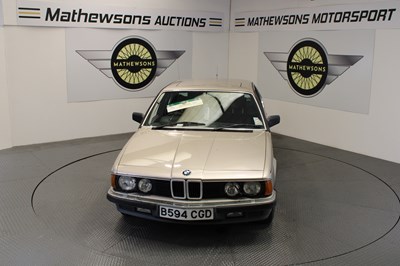 Lot 652 - 1985 BMW 735 I SE AUTO