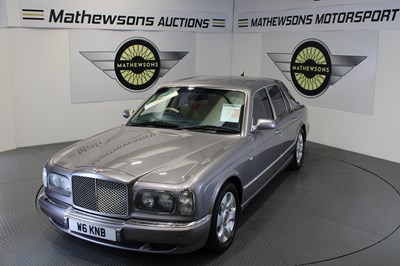 Lot 140 - 2001 BENTLEY ARNAGE RED LABEL AUTO