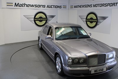 Lot 140 - 2001 BENTLEY ARNAGE RED LABEL AUTO