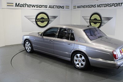 Lot 140 - 2001 BENTLEY ARNAGE RED LABEL AUTO