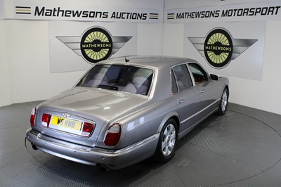 Lot 140 - 2001 BENTLEY ARNAGE RED LABEL AUTO