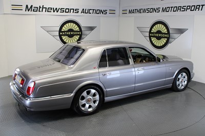 Lot 140 - 2001 BENTLEY ARNAGE RED LABEL AUTO