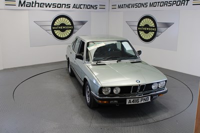Lot 724 - 1983 BMW 528I