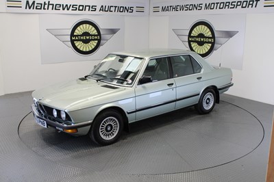 Lot 724 - 1983 BMW 528I