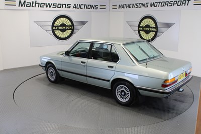 Lot 724 - 1983 BMW 528I