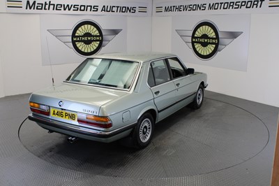 Lot 724 - 1983 BMW 528I