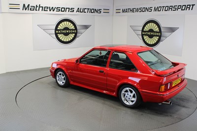 Lot 726 - 1989 FORD ESCORT RS TURBO