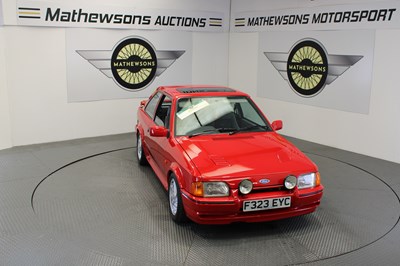 Lot 726 - 1989 FORD ESCORT RS TURBO