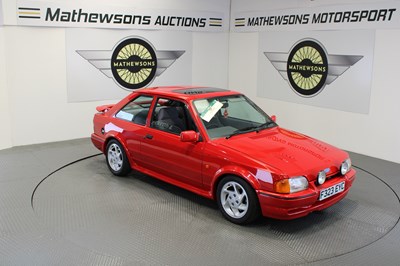 Lot 726 - 1989 FORD ESCORT RS TURBO
