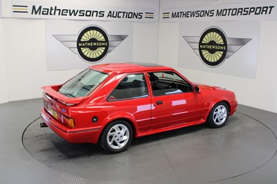 Lot 726 - 1989 FORD ESCORT RS TURBO