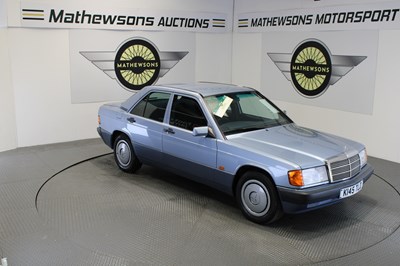 Lot 230 - 1992 MERCEDES 190E AUTO