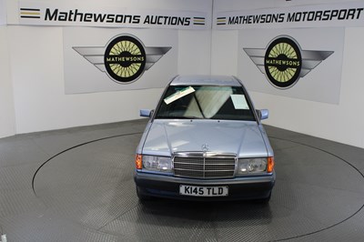 Lot 230 - 1992 MERCEDES 190E AUTO