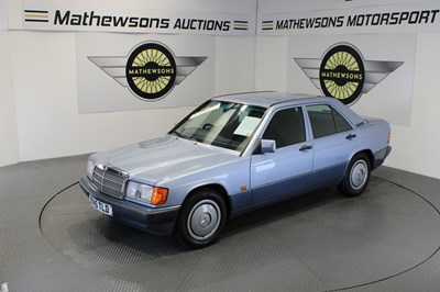 Lot 230 - 1992 MERCEDES 190E AUTO