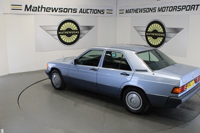 Lot 230 - 1992 MERCEDES 190E AUTO