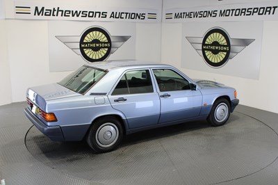 Lot 230 - 1992 MERCEDES 190E AUTO