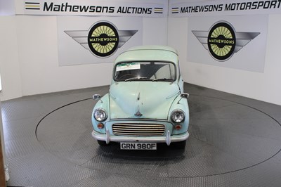 Lot 790 - 1968 MORRIS