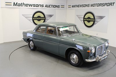 Lot 322 - 1965 ROVER 3 LITRE