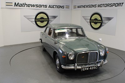 Lot 322 - 1965 ROVER 3 LITRE