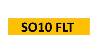 Lot 116 - REGISTRATION ON RETENTION - SO10 FLT