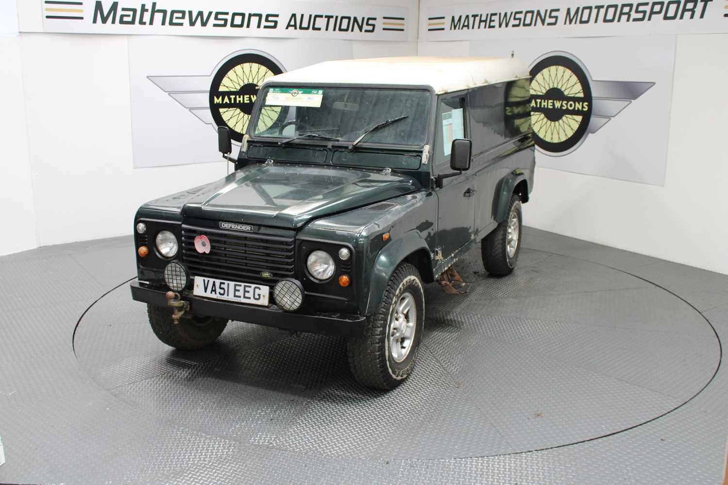 2002 LAND ROVER DEFENDER...