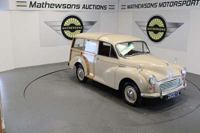 Lot 383 - 1971 MORRIS MINOR