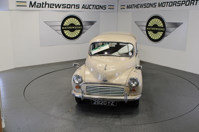 Lot 383 - 1971 MORRIS MINOR