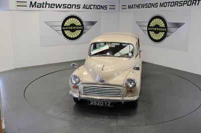 Lot 383 - 1971 MORRIS MINOR