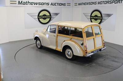 Lot 383 - 1971 MORRIS MINOR