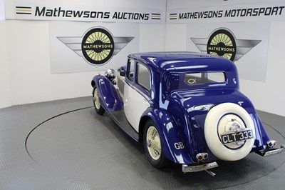 Lot 752 - 1936 BENTLEY DERBY
