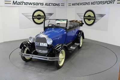 Lot 7 - 1928 FORD MODEL A PHAETON