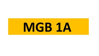 Lot 208 - REGISTRATION ON RETENTION - MGB 1A