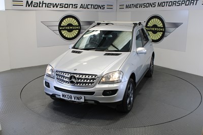 Lot 830 - 2008 MERCEDES ML420 SPORT CDI 4-MATIC A