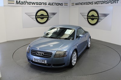 Lot 796 - 2003 AUDI TT QUATTRO (180 BHP)