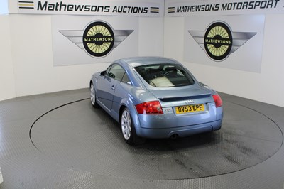 Lot 796 - 2003 AUDI TT QUATTRO (180 BHP)