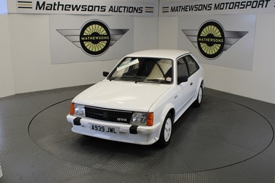 Lot 825 - 1983 VAUXHALL ASTRA GTE