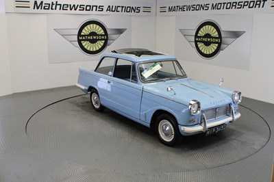Lot 75 - 1966 TRIUMPH HERALD 12/50