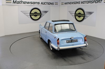 Lot 75 - 1966 TRIUMPH HERALD 12/50