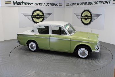 Lot 177 - 1959 HILLMAN MINX DE-LUXE