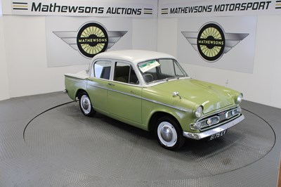 Lot 177 - 1959 HILLMAN MINX DE-LUXE