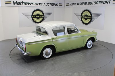 Lot 177 - 1959 HILLMAN MINX DE-LUXE