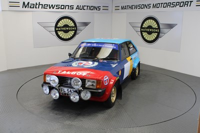 Lot 94 - 1979 TALBOT SUNBEAM
