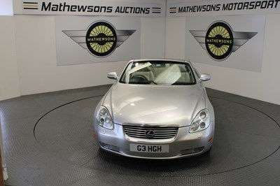 Lot 750 - 2003 LEXUS SC430 AUTO