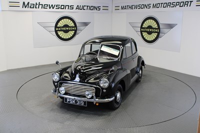 Lot 816 - 1955 MORRIS MINOR