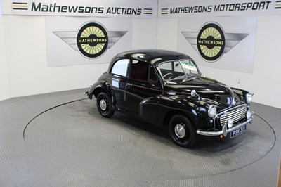 Lot 816 - 1955 MORRIS MINOR