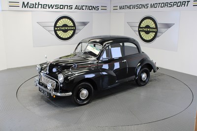 Lot 816 - 1955 MORRIS MINOR
